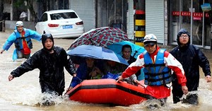 Typhoon causes massive evacuation in China