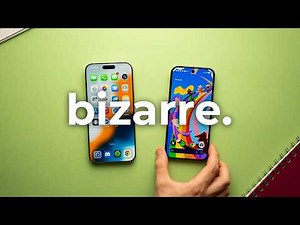 iOS 26 Vs. Android 16 is wild.