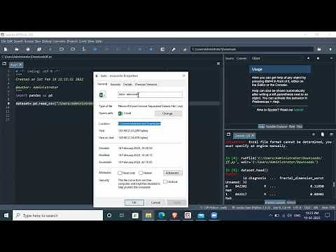 How to import/read a dataset in Python Spyder/R from the local device?Import file from local storage