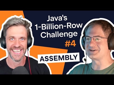 From Java to Assembly in Java's 1-Billion-Row Challenge (Ep. 4) | With @caseymuratori ​