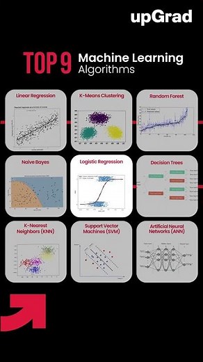 Top 9 Machine Learning Algorithms 2025 | Machine Learning Algorithms for Data Science