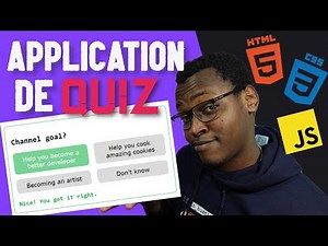 Create A QUIZ Application - HTML, CSS, JS