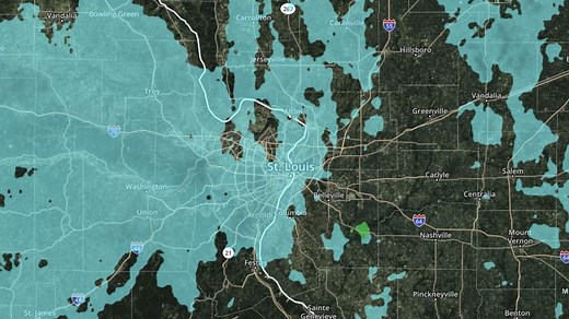 Live, interactive radar: Watch as snow moves into the St. Louis region
