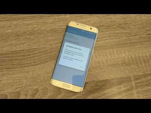 Cell phone emergency broadcast / AMBER alert sound