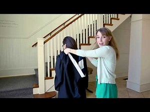 How to Attach a Graduation Hood