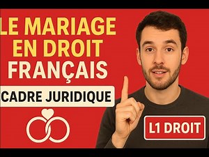 Le Mariage en droit français expliqué en 3 minutes !