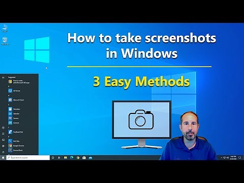 How to take a screenshot on Windows 10, How to use the print screen key | Screenshot, Print Screen