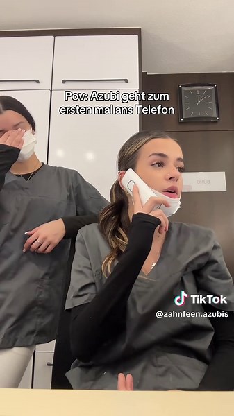 First Time Answering the Phone as an Azubi