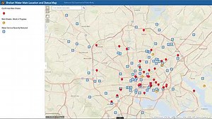 Baltimore DPW launches interactive map of water main breaks