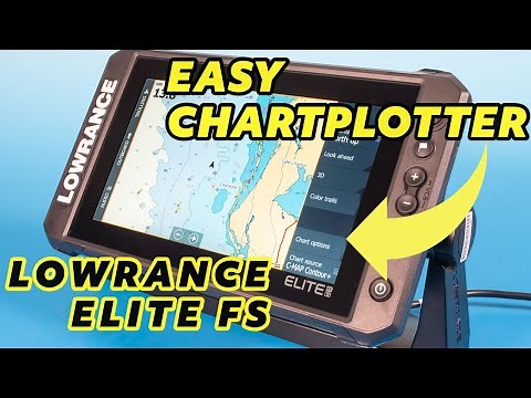 Lowrance Elite FS Chartplotter Setup