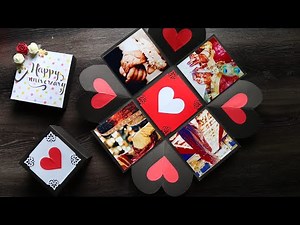 Exploding Box || DIY Explosion Box Tutorial || Handmade Gift ||