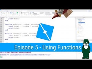 Using Functions - (Ep 5) Lua Scripting Tutorial for Roblox Game Dev