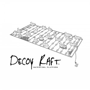 The Decoy Raft™ Waterfowl Platform