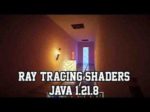 The first Ray Tracing Minecraft Shaders for Java 1.21.8 for now....(PATH-TRACING????)