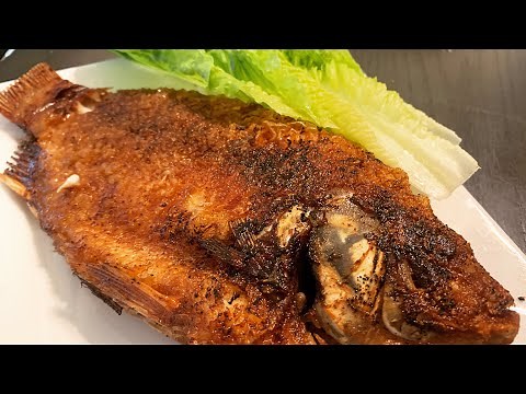 How to Pan Fry & Eat Costco Whole Tilapia Fish