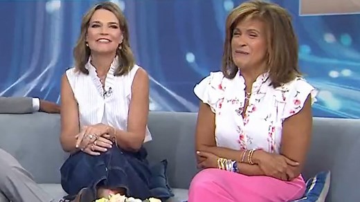Today host Savannah Guthrie suffers embarrassing wardrobe malfunction on live TV