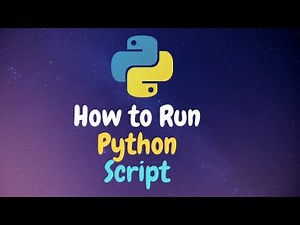 How to run python program on Windows 10