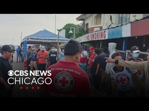 15 killed, hundreds rescued after ferry sinks near island in Philippines