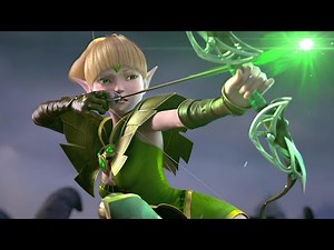 Elves and Humans Unite To Battle Against Demons and Monsters