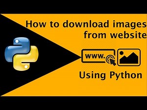 How to download url image using Python3