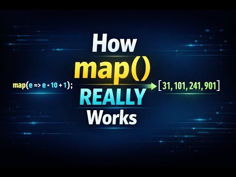 How JavaScript map() Works Internally | Dry Run from Scratch (Beginner Friendly)