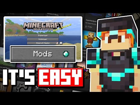 How To Mod Minecraft Java Using Curseforge Launcher!