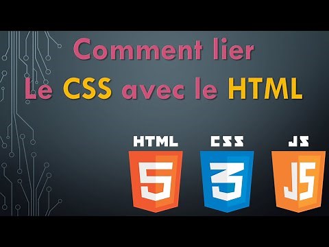 Comment lier le CSS au HTML avec Exemples pour Débutants (2021)