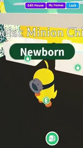 *NEW* ZODIAC MINION CHICK 🐣 Adopt Me (Roblox) #TheRiseofGru #Shorts