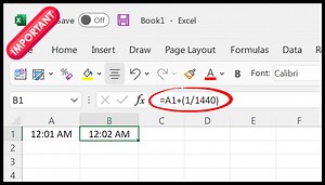 How to Add Minutes to Time in Excel (Formula)