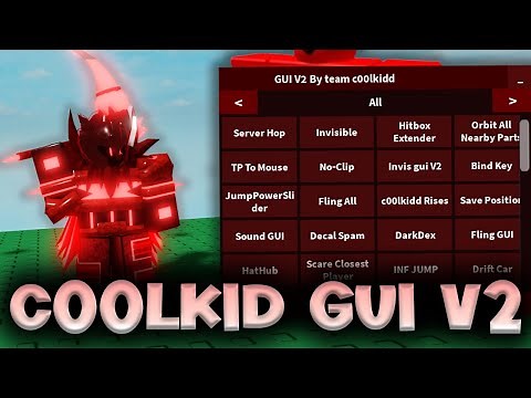 c00lkid V2 FE Trolling GUI - ROBLOX EXPLOITING