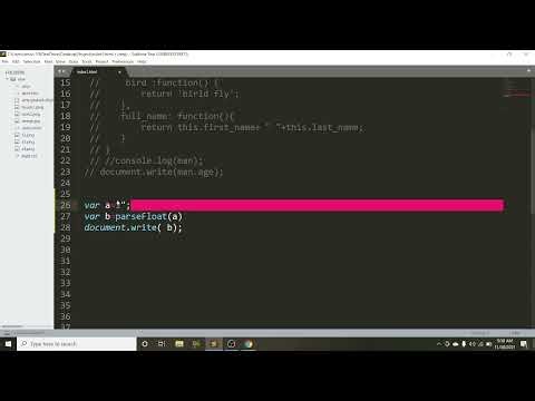 Number method in javaScript