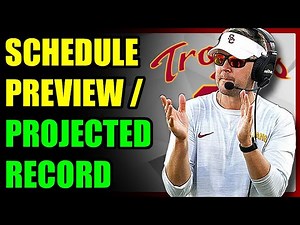 USC Football 2025 Schedule Preview & Record Projection
