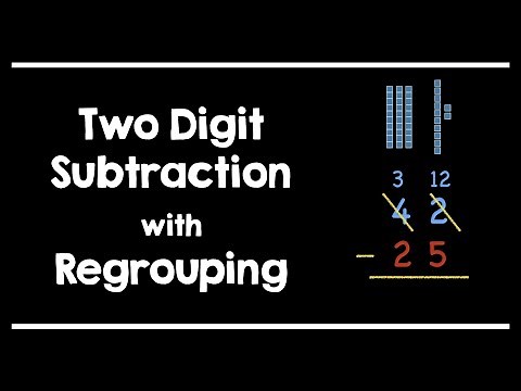 Two Digit Subtraction with Regrouping - Common Core
