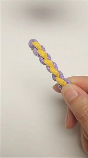 How to Tie 4 Strand Braid 260515Quick Macrame Tutorial #knot #diy#handmade #macrame
