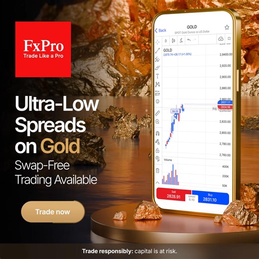 Start trading Gold now! 🔥 | FxPro