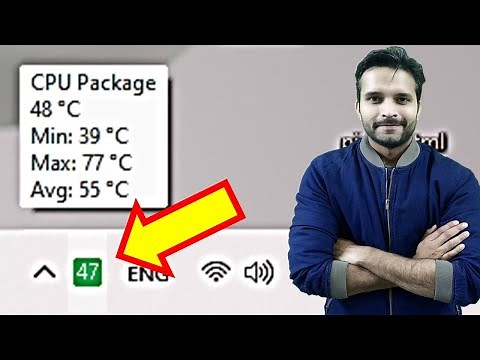 How to Show CPU Temperature at system tray