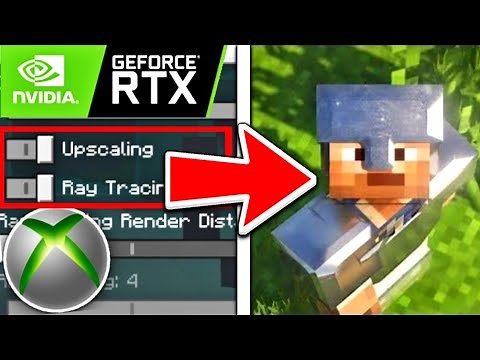 How To Turn On RTX Ray Tracing On Minecraft Xbox Series X / S!