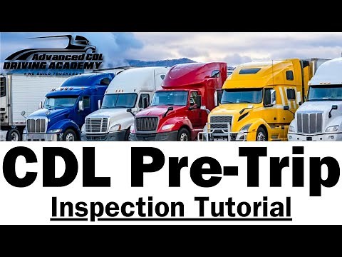 CDL Pre-Trip Inspection: A Step-by-Step Guide from a Student's POV