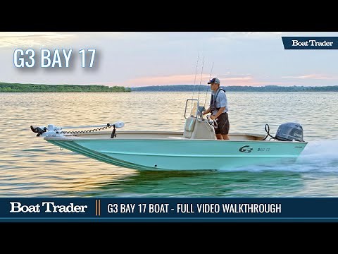 G3 Bay 17 Aluminum Boat Walkthrough