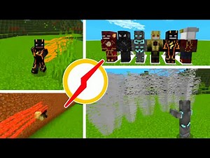 The Flash Addon For Minecraft PE/Bedrock 1.19