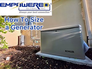 How To Size a Kohler or Generac Generator for Whole Home Backup