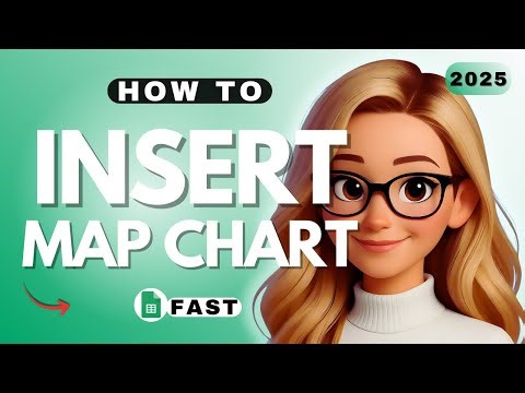 How to Insert Map Chart in Google Sheets