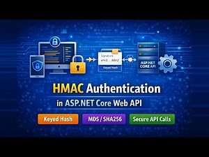 HMAC Authentication in ASP.NET Core Web API | Request Signing, Nonce & Timestamp (Replay Protection)