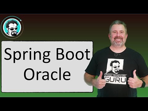Spring Boot Oracle Example