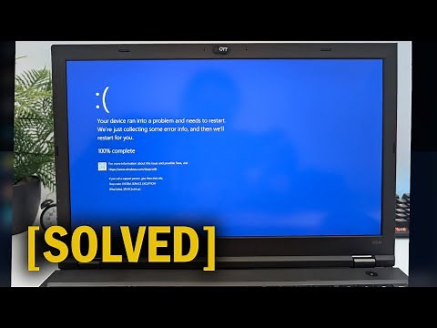 How to Fix Blue Screen Error in Windows 11/10 | BSOD | Camera Crash | SPUVCbv64.sys Error