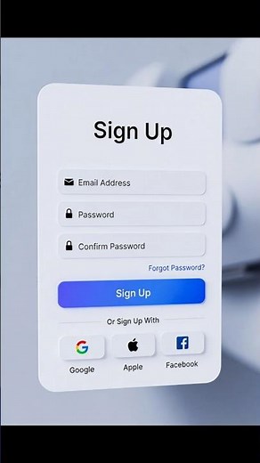 Create Registration Form Using HTML CSS & JavaScript