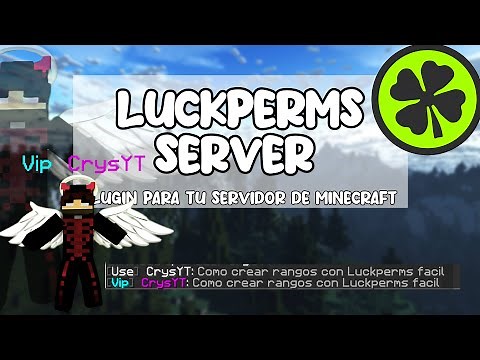 PLUGIN: CONFIGURA LOS PERMISOS DE TU SERVIDOR FÁCILMENTE CON LUCKPERMS.