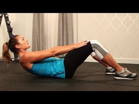 How to Do a Crunch Correctly, Ab Exercise, Fit How To