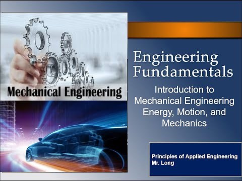 Introduction to Mechanical Engineering Principles of Energy, Motion, and Mechanics