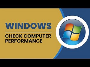 ✔️ How To Check Computer Performance In Windows 10 | Computer Performance Test And Check PC Speed